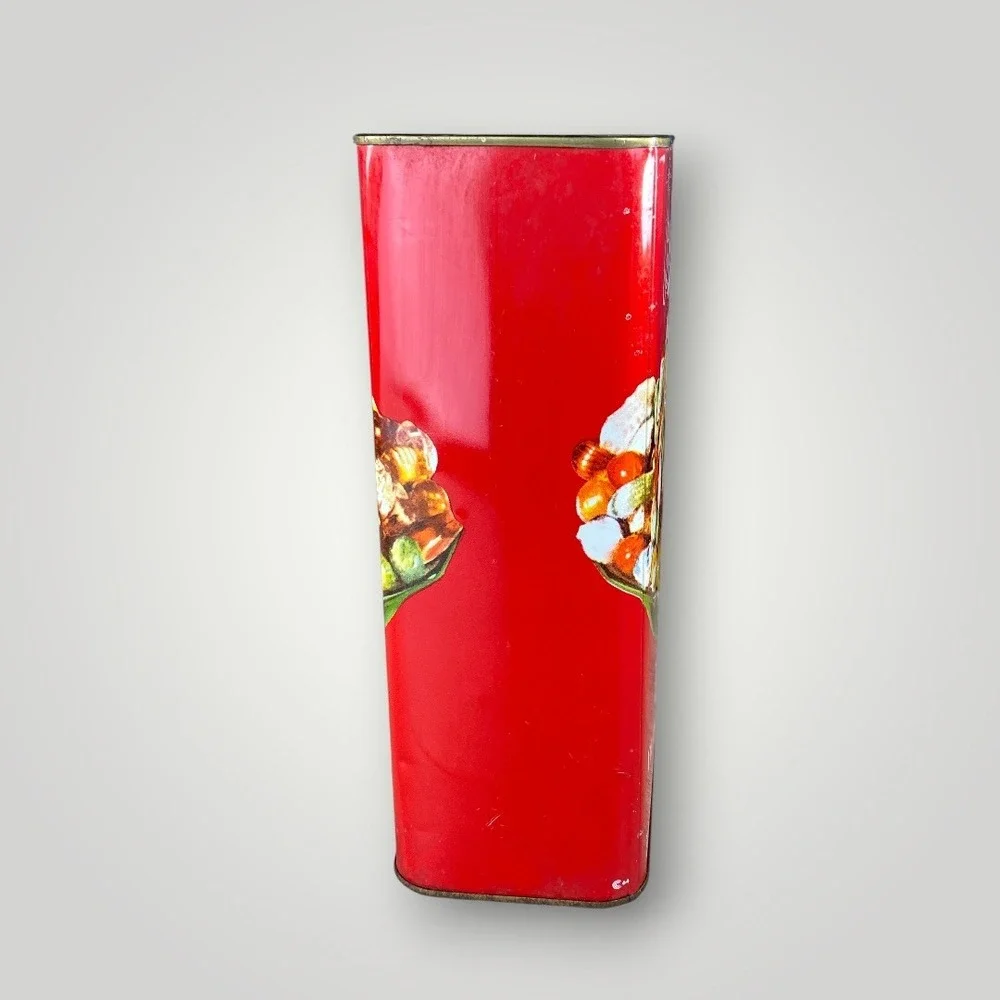 Vintage Bunte Candy EMPTY Red Tin